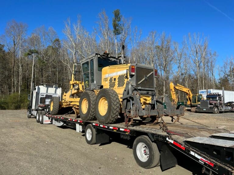 oversize load on a trailer in alaska