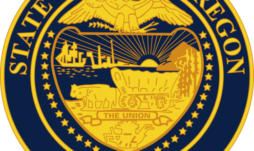 Oregon state seal.