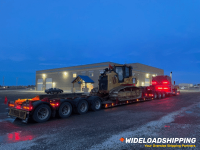 Transporting a Timberpro Feller Buncher