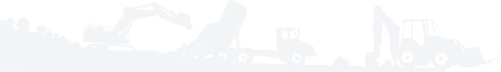 construction equipment cutout designs in background