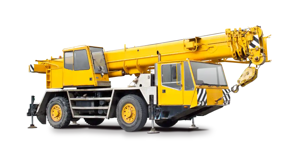 A crane truck